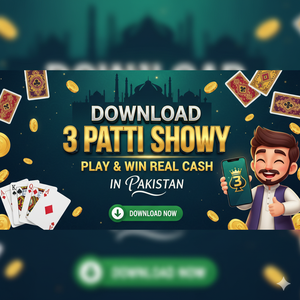 Download 3 Patti Showy – Play & Win Real Cash in Pakistan